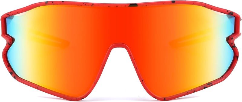 FEISEDY Unisex Youth Sunglasses, Teens Baseball Tennis Sunglasses, UV400 Sports Boys Girls Cycling Shades B4064 - Image 2